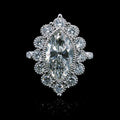 CUSTOM ANTIQUE-STYLE ENGAGEMENT RING