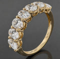 14K Yellow Gold Diamond Band