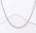 Sterling Silver Tennis Necklace