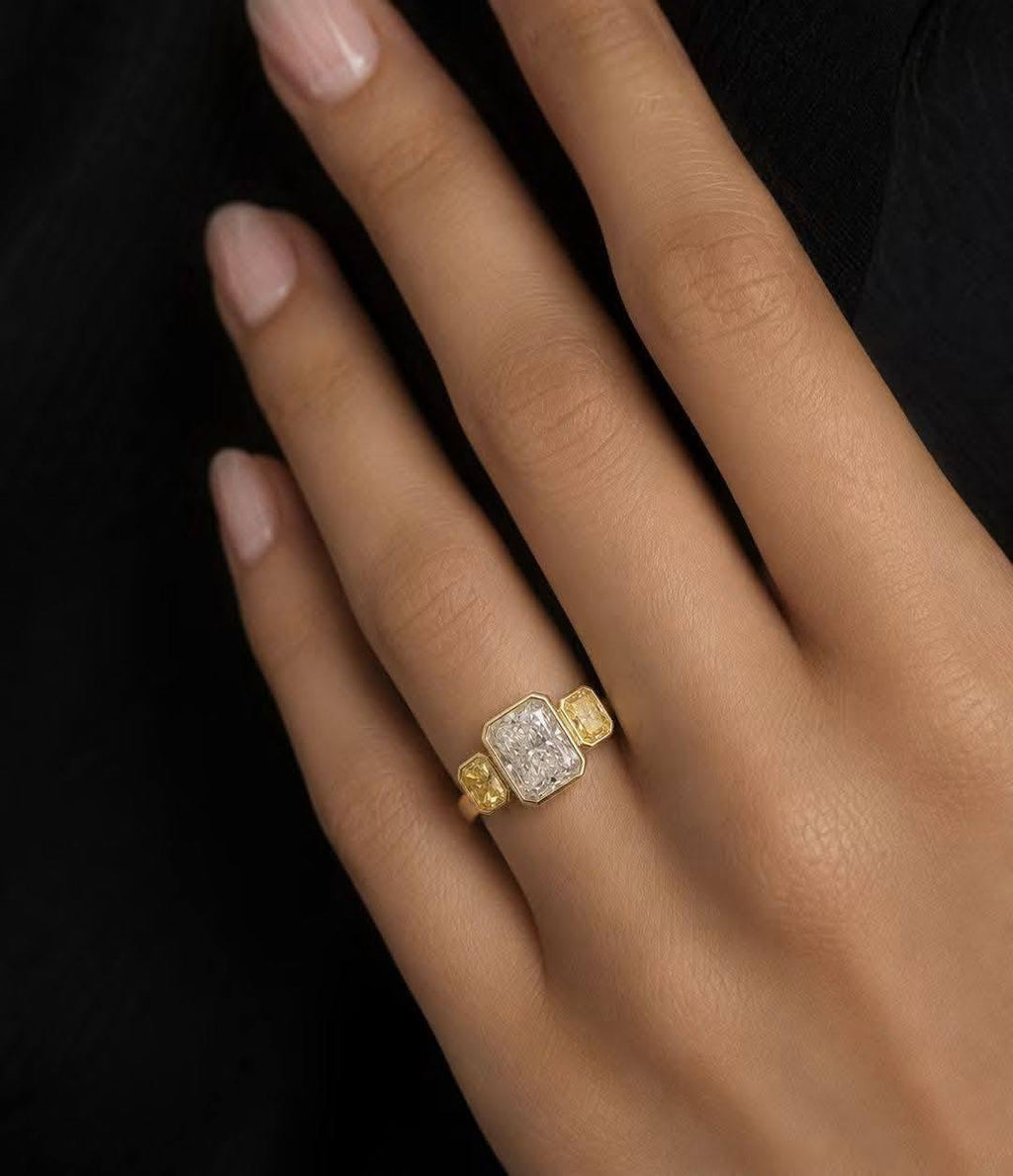 2.20 CTW Lab-Grown Diamond Ring