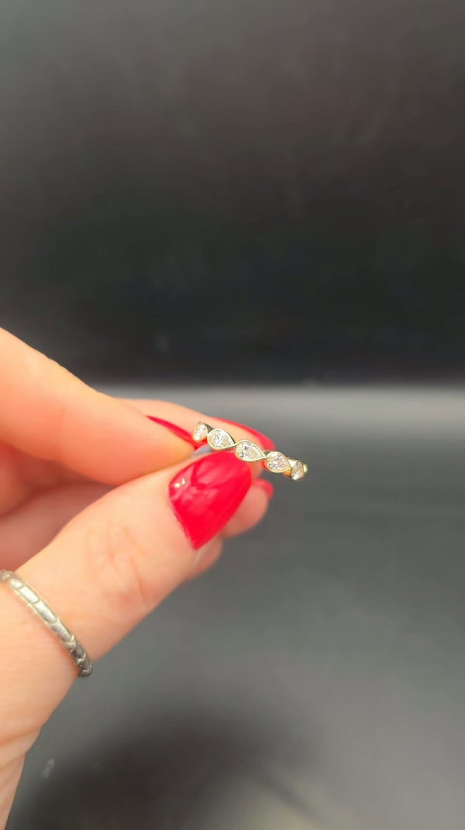 Pear Lab Diamond Eternity Band