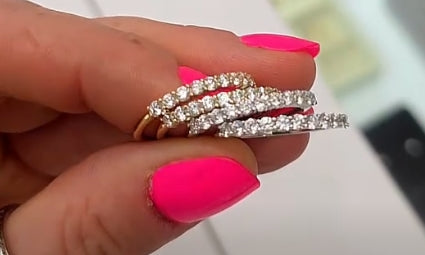 0.50 CTW Diamond Ring 14K White Gold