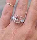 Pink Diamond Engagement Ring