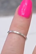 Sterling Silver Baby Ring