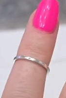 Sterling Silver Baby Ring