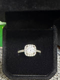 Round Brilliant Halo Engagement Ring